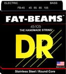 DR Strings FB45 Fat Beams Electric Bass Guitar Strings Front View